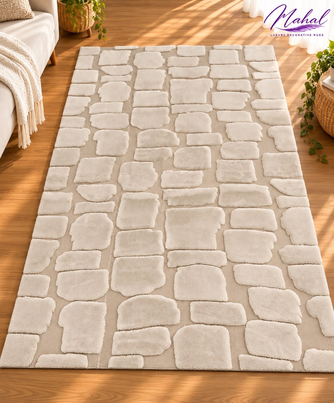 Mahal Friuze Stone 3D Post Bej